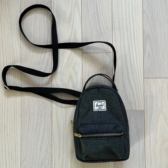 Herschel Nova Crossbody - Black Crosshatch - Picture 6 of 11